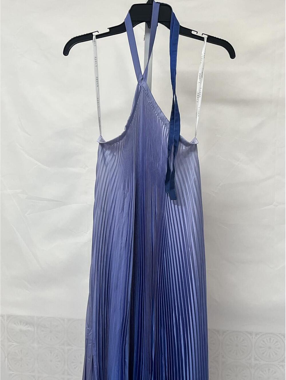L'IDEE Deesse Gown in Ocean blue maxi - Picture 3 of 11